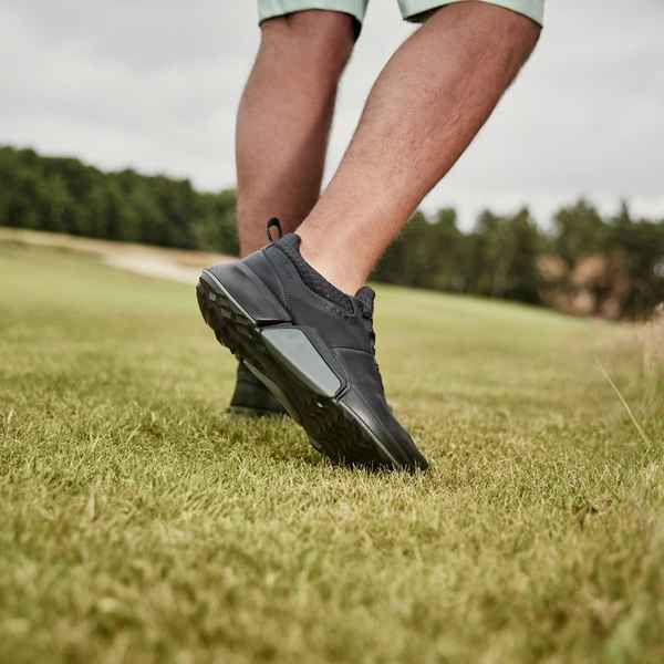Comfortable walking shoes placed neatly, ready for a morning walk